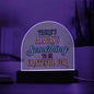 Grateful - Acrylic Dome Plaque