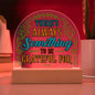 Grateful - Acrylic Dome Plaque