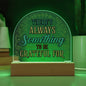 Grateful - Acrylic Dome Plaque