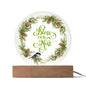 Bless Our Nest - Acrylic Circle Plaque
