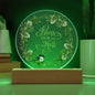 Bless Our Nest - Acrylic Circle Plaque