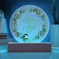 Bless Our Nest - Acrylic Circle Plaque