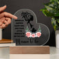 Mama to Be - Acrylic Heart Plaque