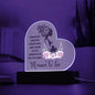 Mama to Be - Acrylic Heart Plaque