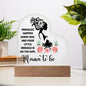 Mama to Be - Acrylic Heart Plaque