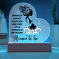 Mama to Be - Acrylic Heart Plaque