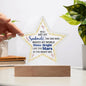 My Soulmate - Acrylic Star Plaque
