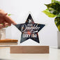 Dear Daughter - Acrylic Star Plaque