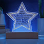 My Soulmate - Acrylic Star Plaque