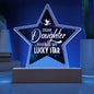 Dear Daughter - Acrylic Star Plaque