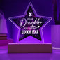 Dear Daughter - Acrylic Star Plaque