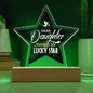 Dear Daughter - Acrylic Star Plaque