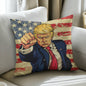 Superhero Trump Pillow Cover
