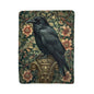 Raven Sherpa Fleece Blanket