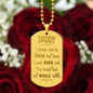 Gift for Daddy - My Whole Life - Engraved Dog Tag Necklace