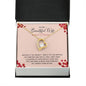 Gift for Wife - My Happily Ever After - Forever Love Necklace