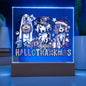 Happy Hallothankmas - Acrylic Square Plaque