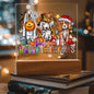 Happy Hallothankmas - Acrylic Square Plaque