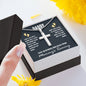 Gift for Dad to Be - You're Already My Hero - Cross Necklace