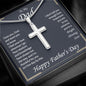 Gift for Dad - Shining Star - Cross Necklace