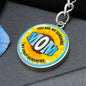 Gift for Mom - My Sunshine - Circle Keychain