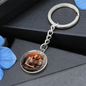 Viking King and Queen Keychain