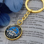 Gift for Son from Dad - Believe in Yourself - Circle Keychain