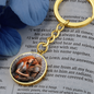 Viking King and Queen Keychain