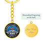 Gift for Son from Dad - Believe in Yourself - Circle Keychain