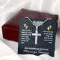 Gift for Dad to Be - You're Already My Hero - Cross Necklace
