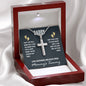 Gift for Dad to Be - You're Already My Hero - Cross Necklace