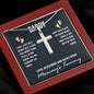 Gift for Dad to Be - You're Already My Hero - Cross Necklace