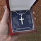 Gift for Dad - Shining Star - Cross Necklace