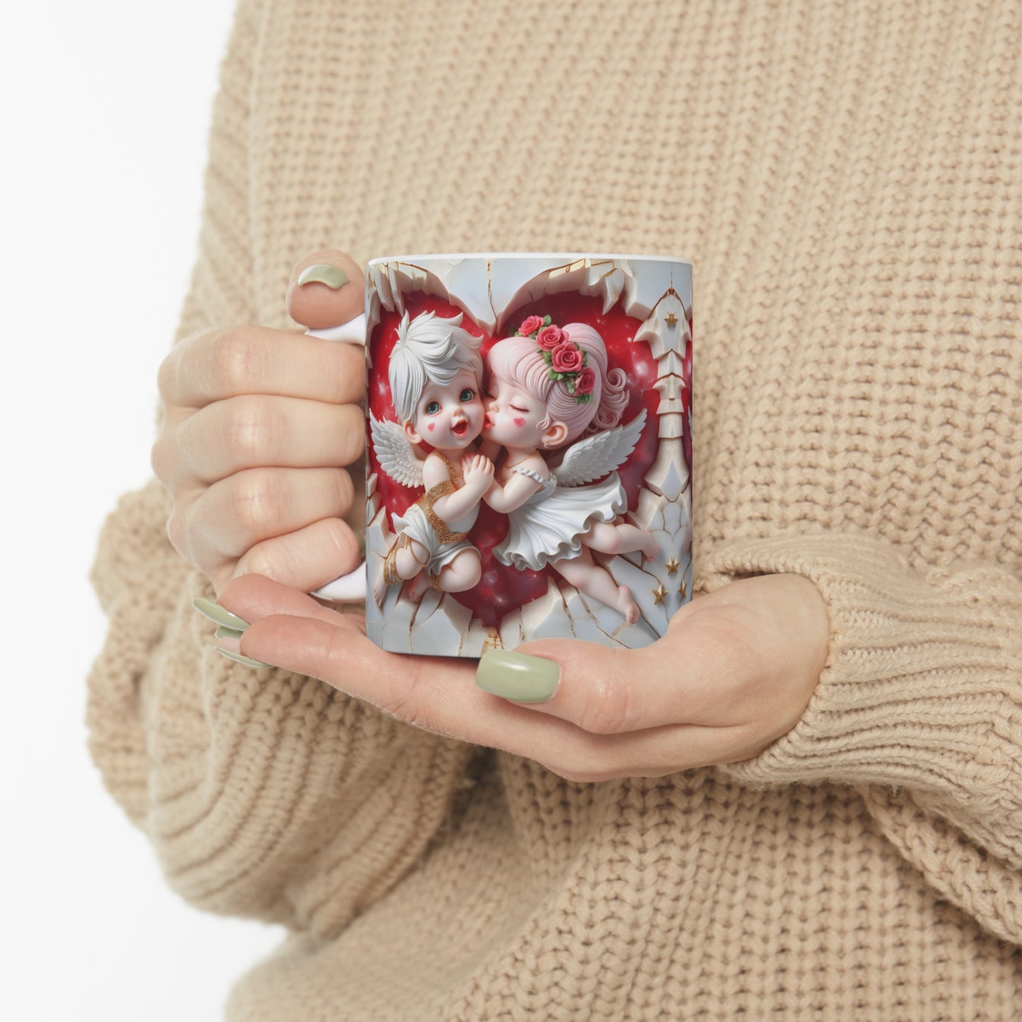 Angelic Cuties Ceramic Mug 11oz