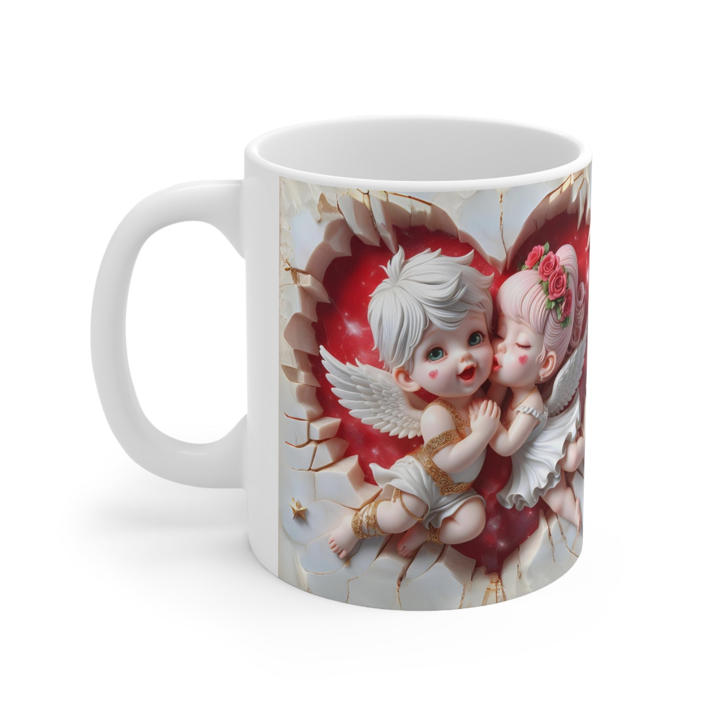 Angelic Cuties Ceramic Mug 11oz