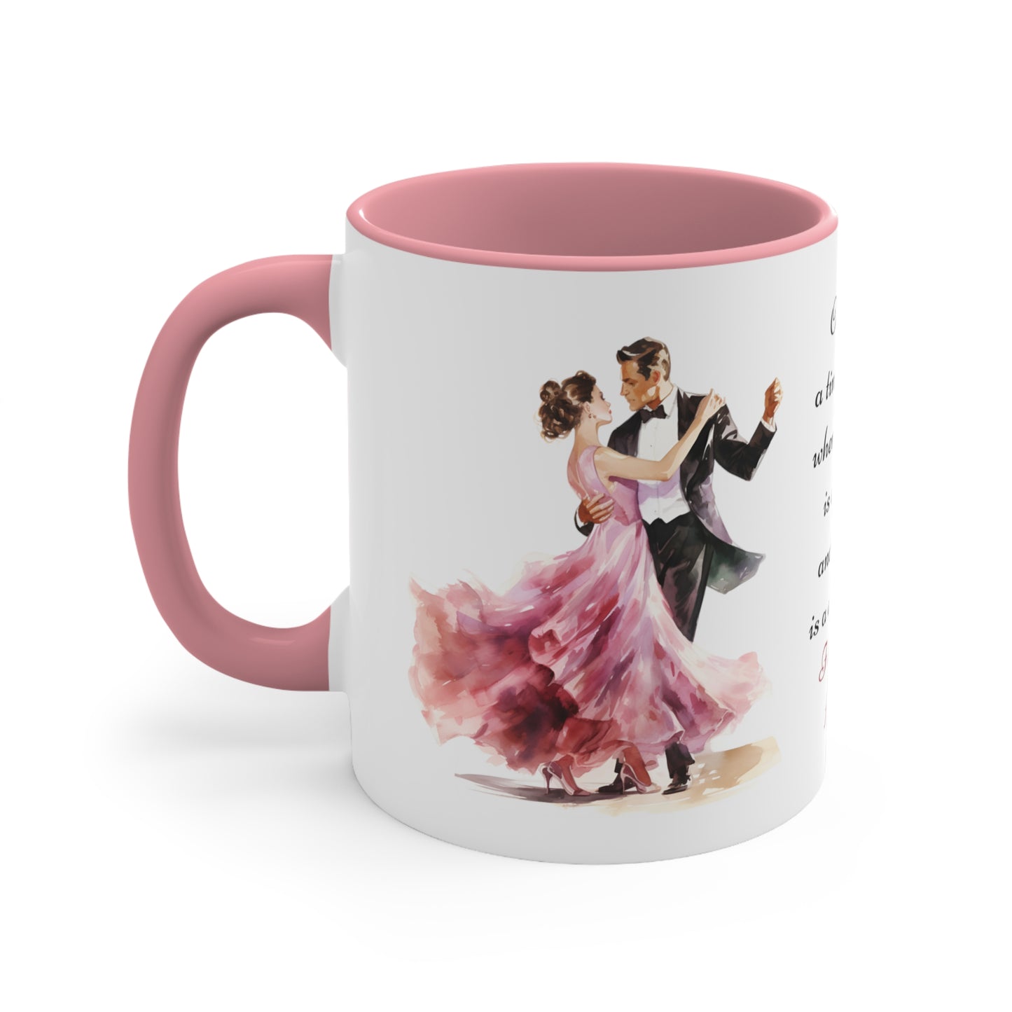 Timeless Waltz Accent Coffee Mug, 11oz