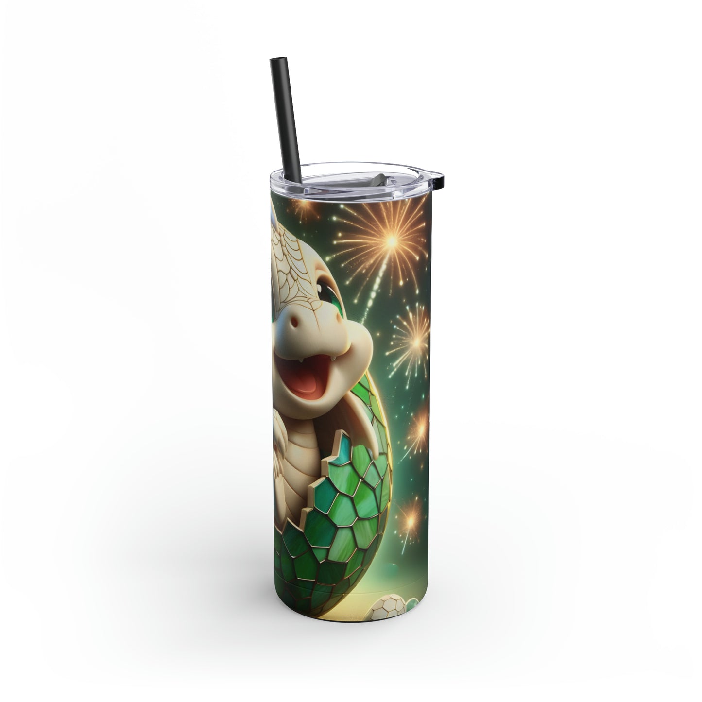 Dragon New Year Skinny Matte Tumbler, 20oz