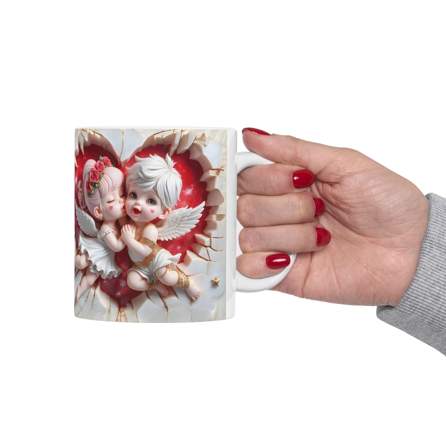 Angelic Cuties Ceramic Mug 11oz