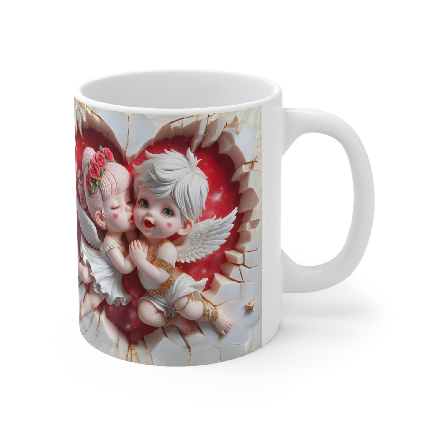 Angelic Cuties Ceramic Mug 11oz