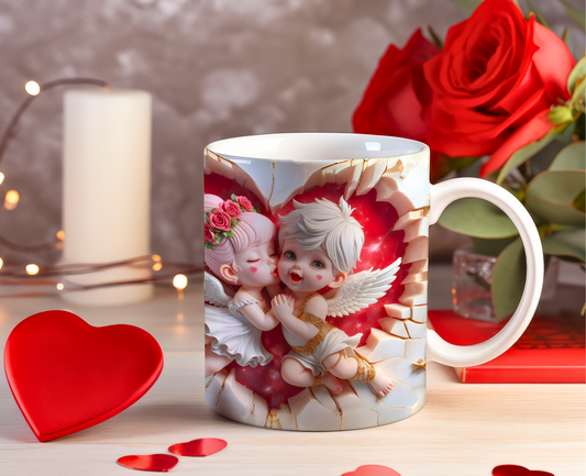 Angelic Cuties Ceramic Mug 11oz
