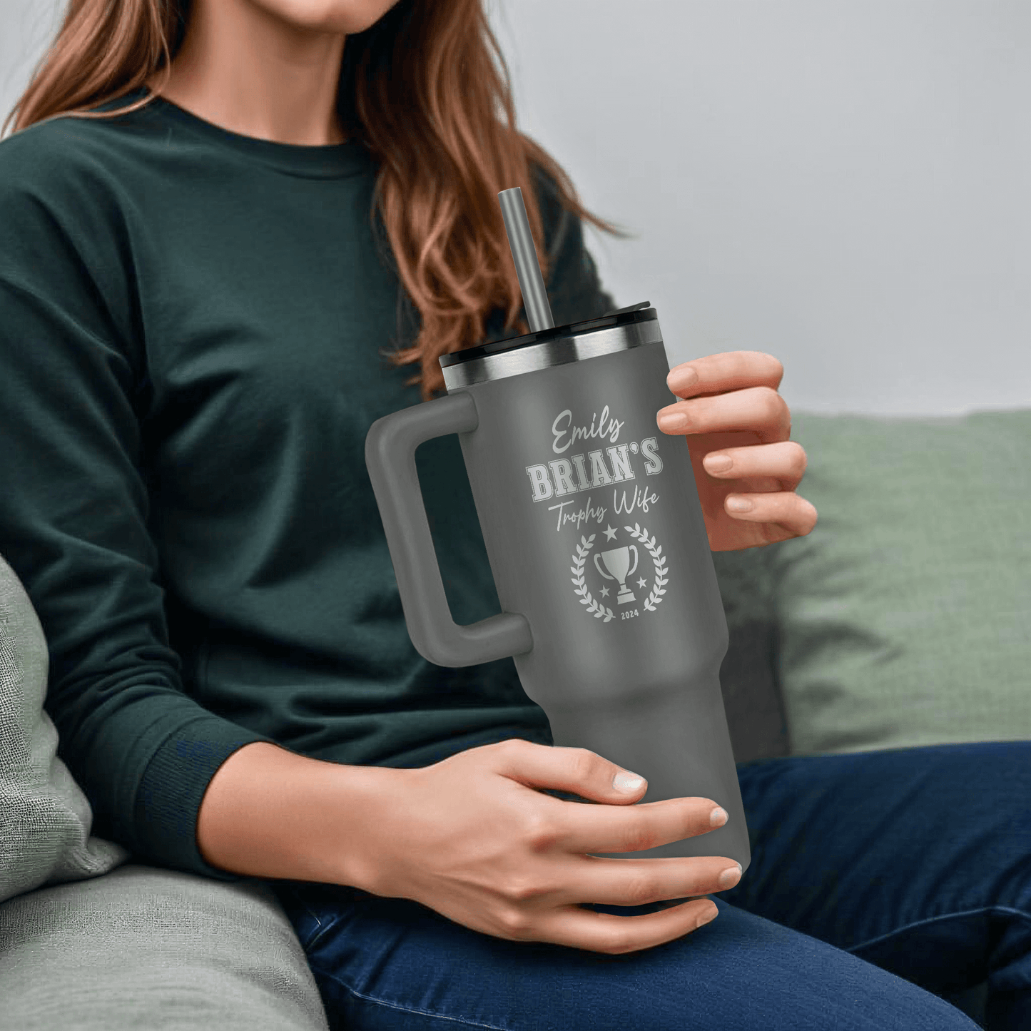 Trophy Wife 40 oz Tumbler