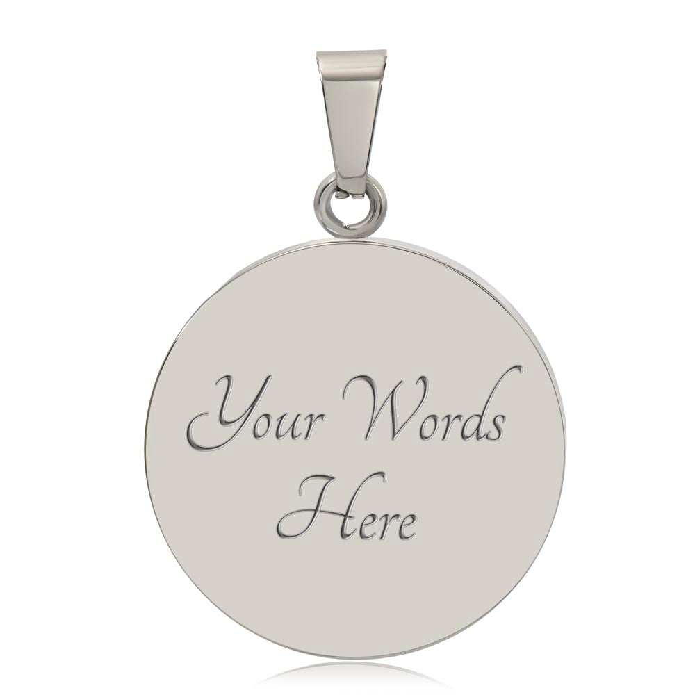 Mother and Child Personalized Pendant