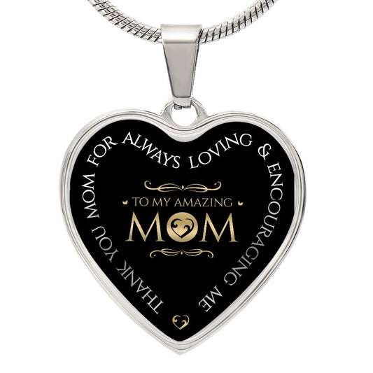 To My Amazing Mom - Luxury Necklace