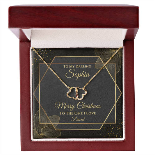 Merry Christmas To The One I Love - Everlasting Love Necklace