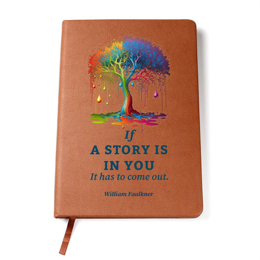 Your Story - Graphic Leather Journal
