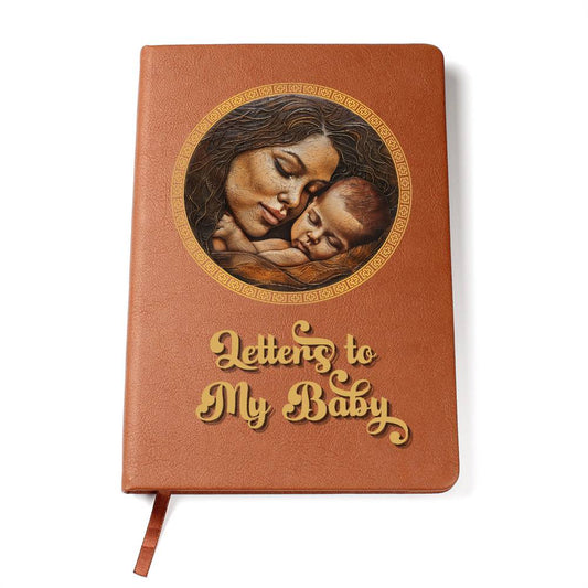 Letters to My Baby Leather Journal