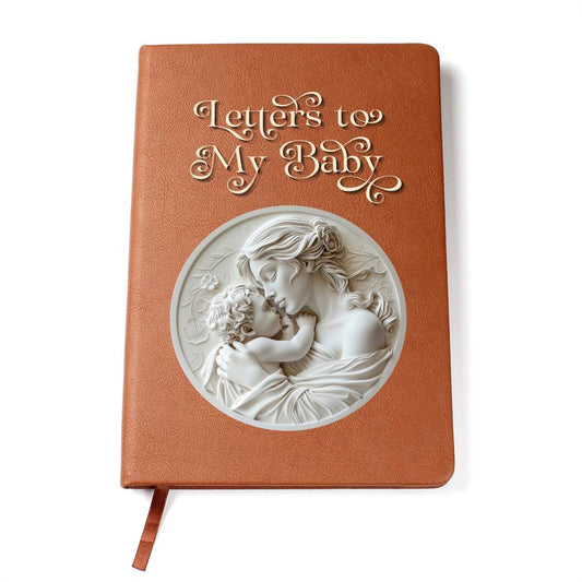 Letters to My Baby Renaissance Style Leather Journal