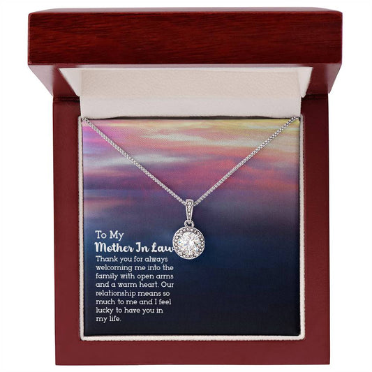 To My Mother-In-Law - Eternal Hope Necklace