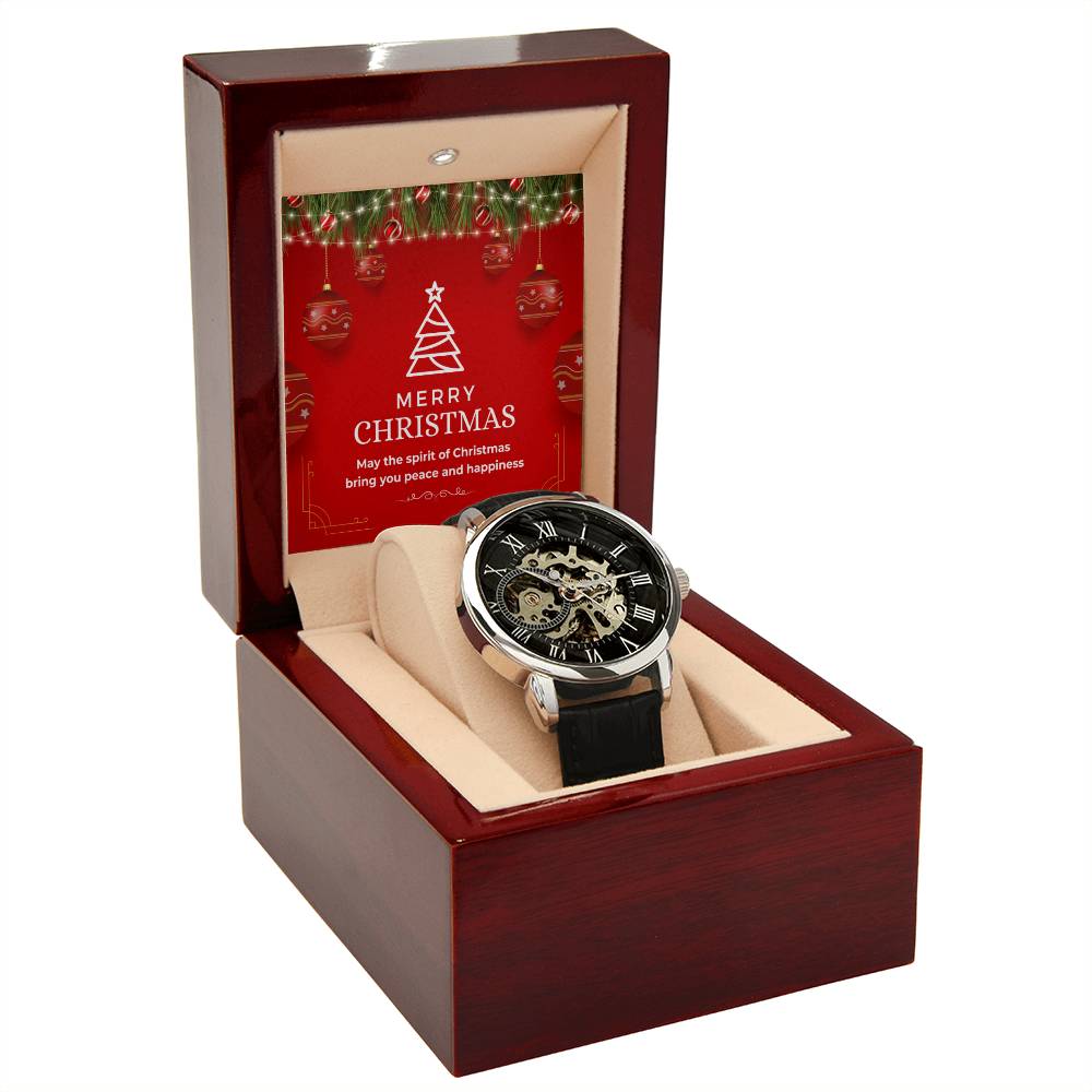 The Spirit of Christmas - Openwork Watch