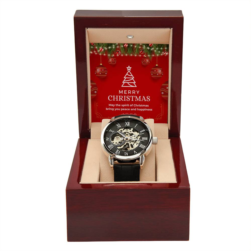 The Spirit of Christmas - Openwork Watch